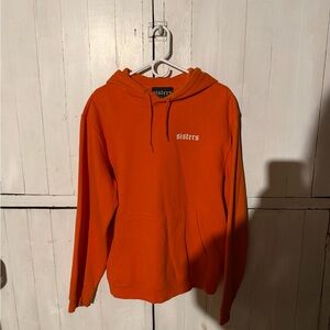 Sisters Orange Hoodie